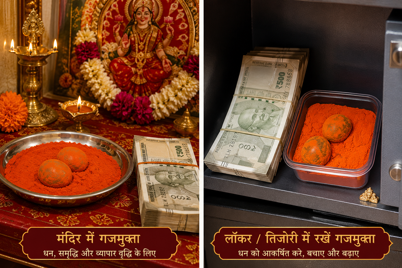 Builder & Property Dealer Special Siddh Gajmukta (2 PCS) | Property Growth, Deal Success & Prosperity Collection